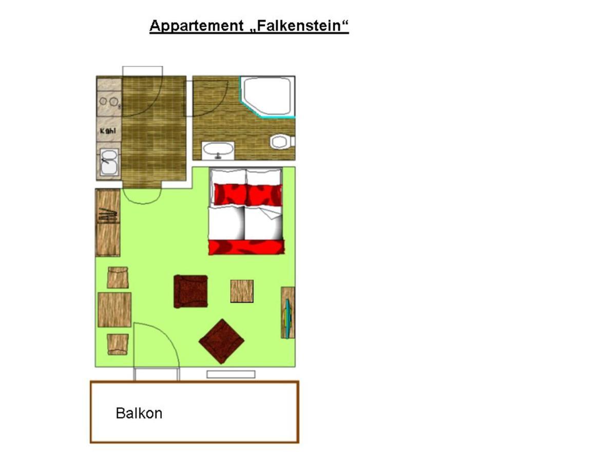 Ahorn-Appartements - Chiemgau Karte Инцелль Экстерьер фото