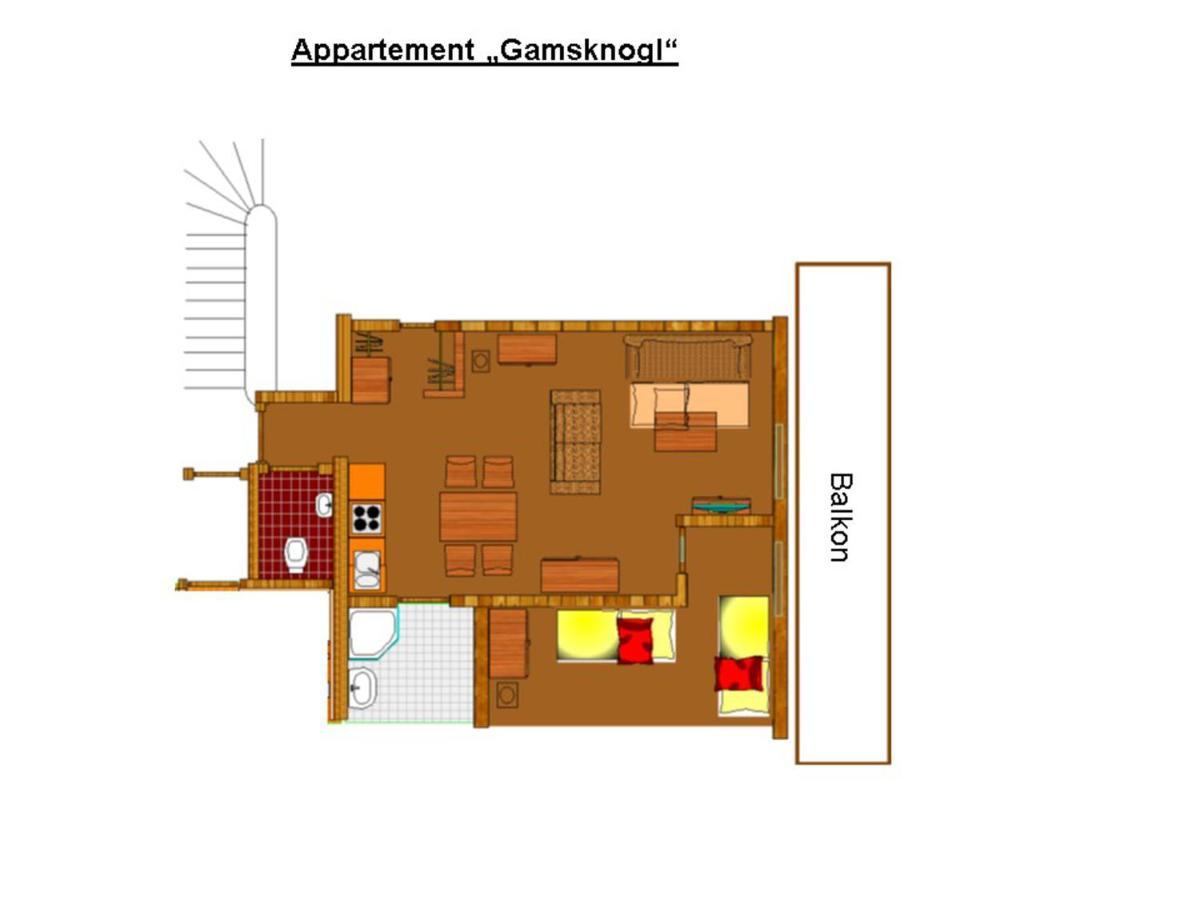 Ahorn-Appartements - Chiemgau Karte Инцелль Экстерьер фото